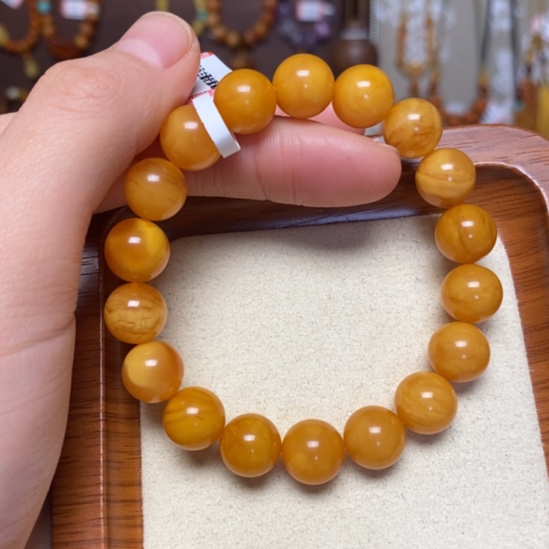 【闪购商品】手链蜜蜡未镶嵌手串