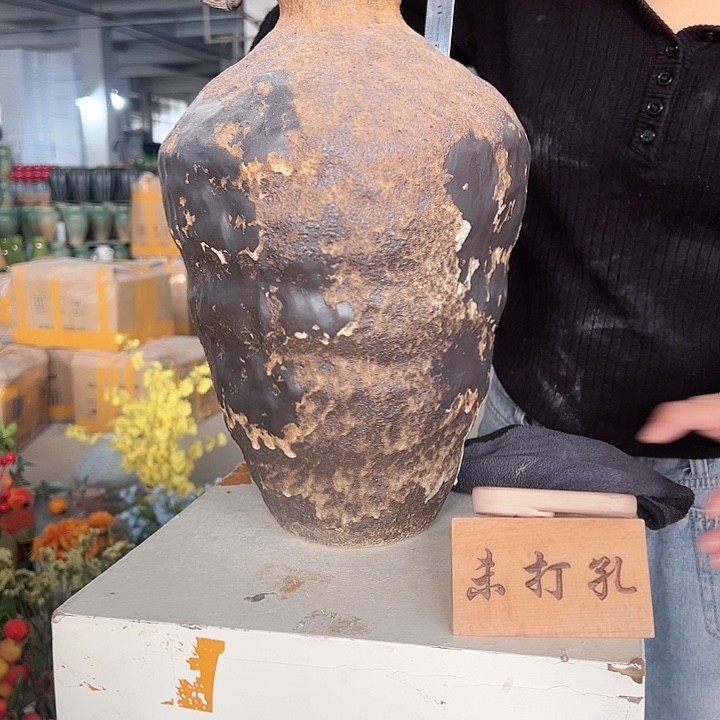 陶摆件景德镇陶瓷陶瓷花瓶工厂