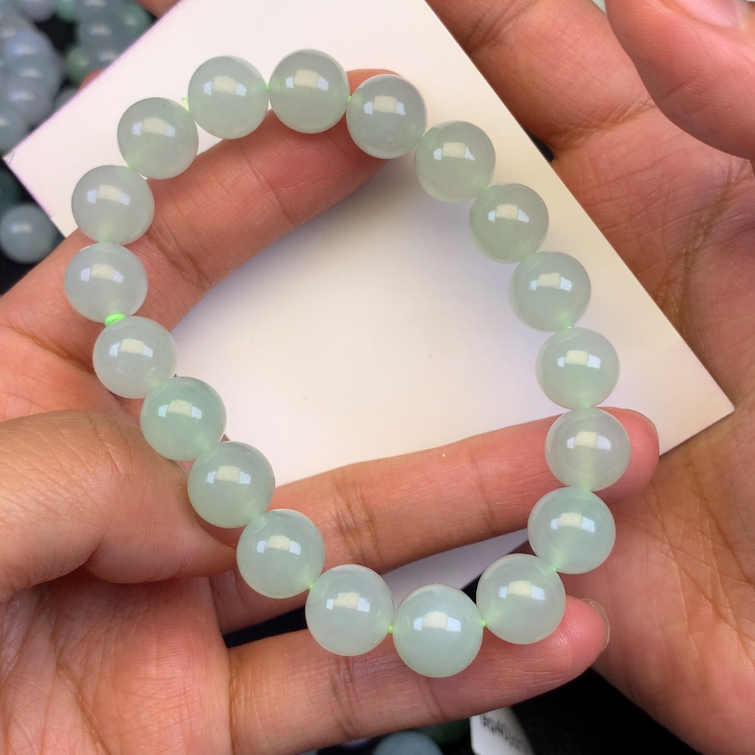 今***少颈饰未镶嵌翡翠天然缅甸翡翠A货卡10+