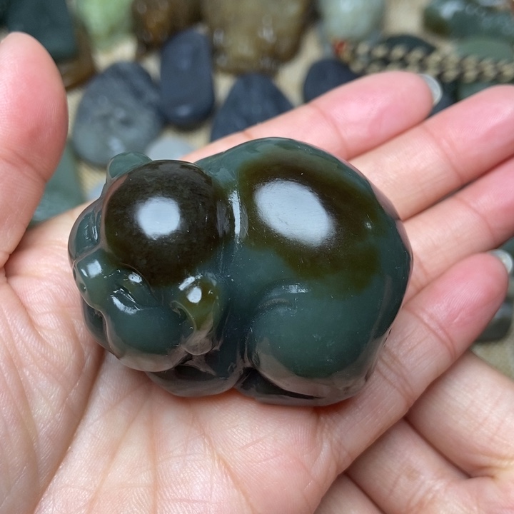 和田玉和田玉未镶嵌时****╲