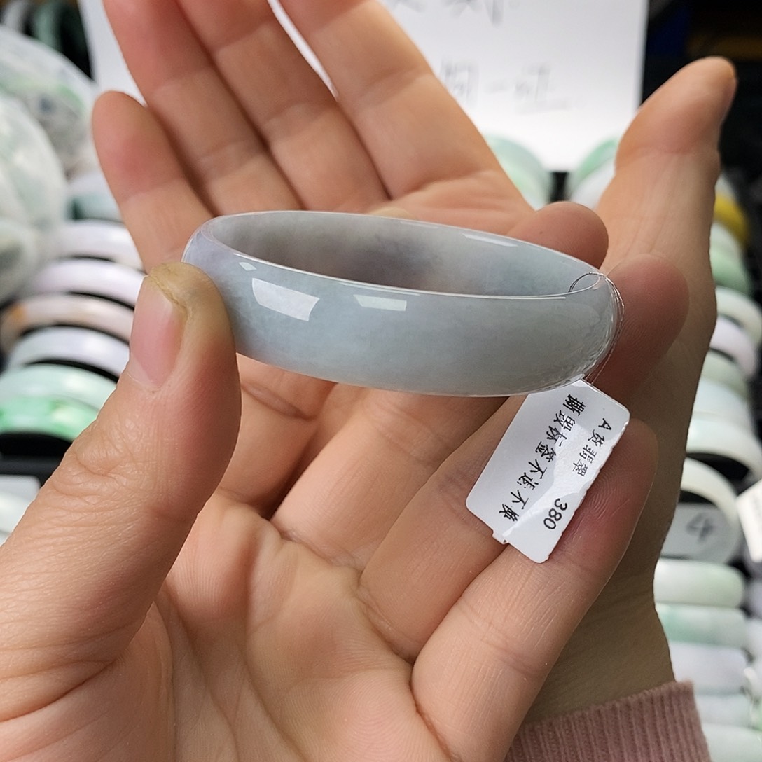 翡翠手链未镶嵌小平