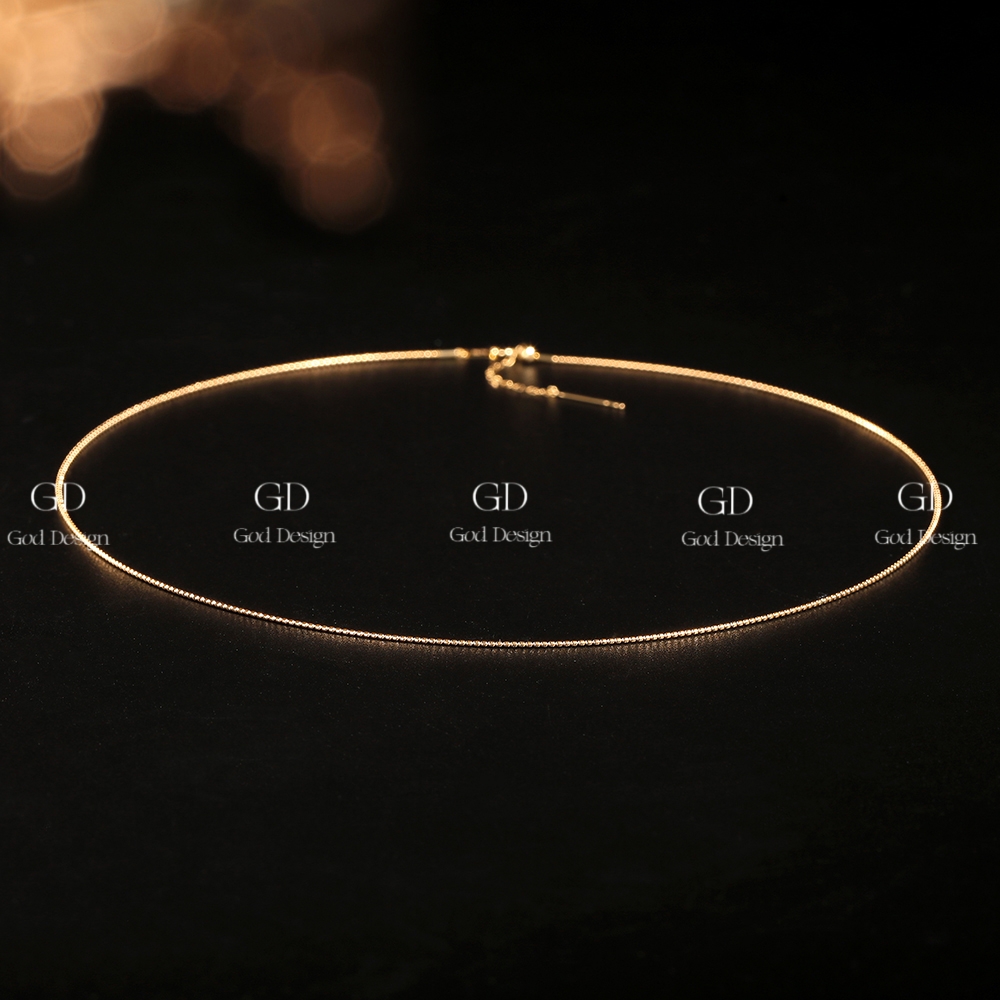 【小凤专属】18k金万能百搭德国项圈45cm 轻奢百搭时尚