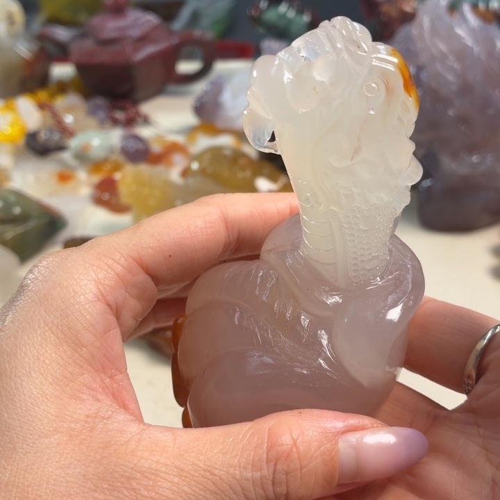 玛瑙/玉髓未镶嵌吊坠(不含链)