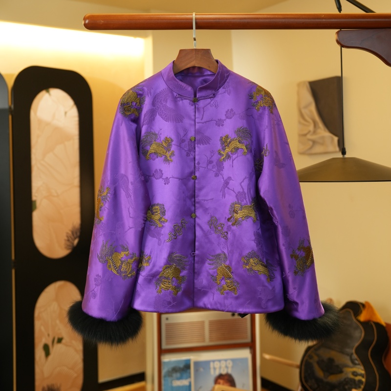 【大苏苏臻品系】立领绣花棉上衣261502