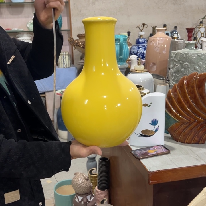 摆件高度36厘米宽度21厘米灯柱