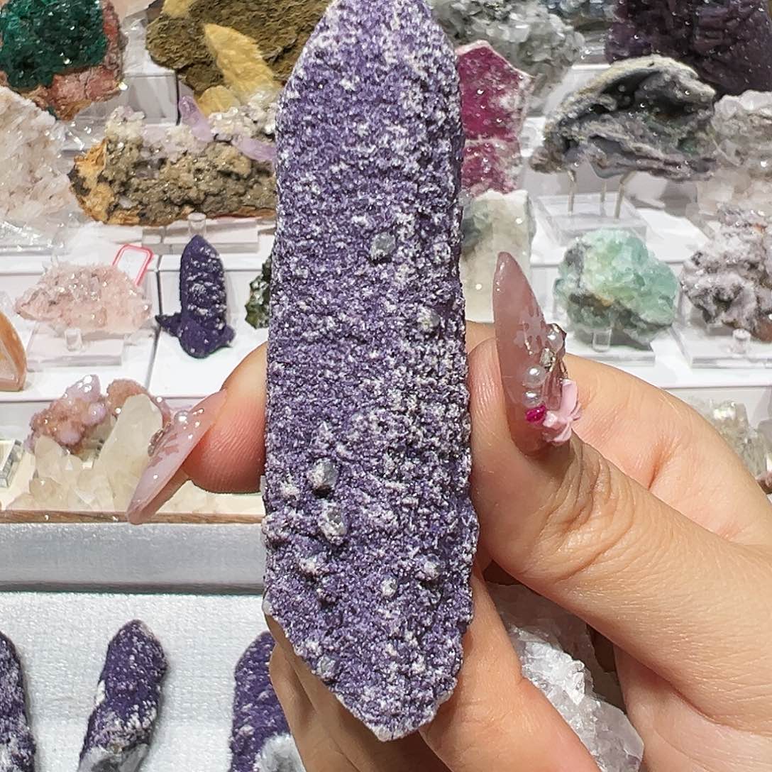 石材内蒙紫皮紫罗兰