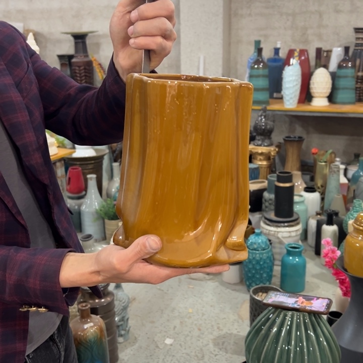 瓶高度24厘米口径13厘米微瑕捡漏