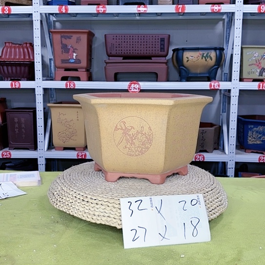 紫砂花盆宜兴紫砂厂