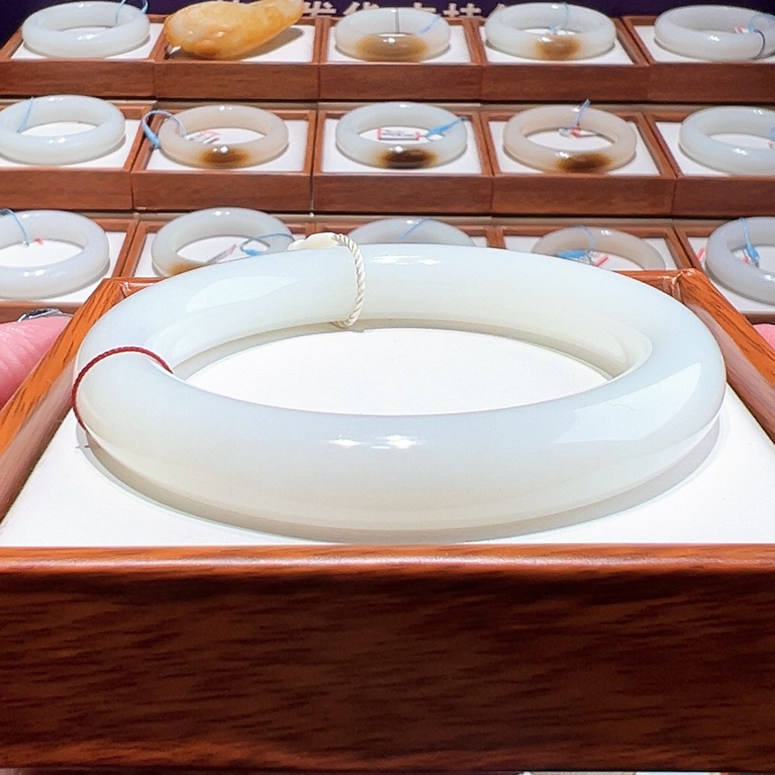 和田玉手镯 58未镶嵌