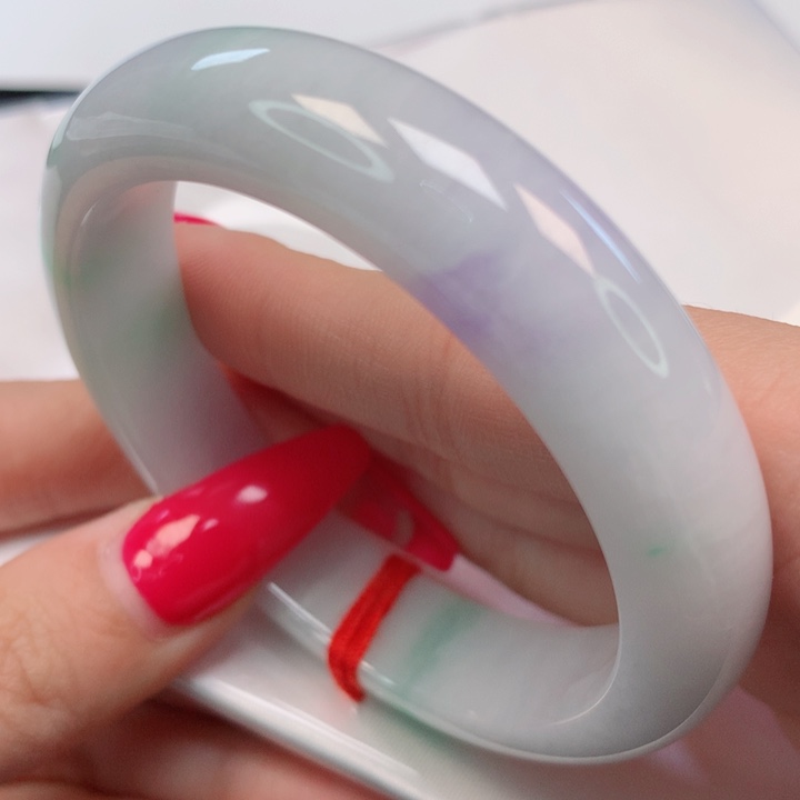 【闪购商品】翡翠手镯未镶嵌54+圈