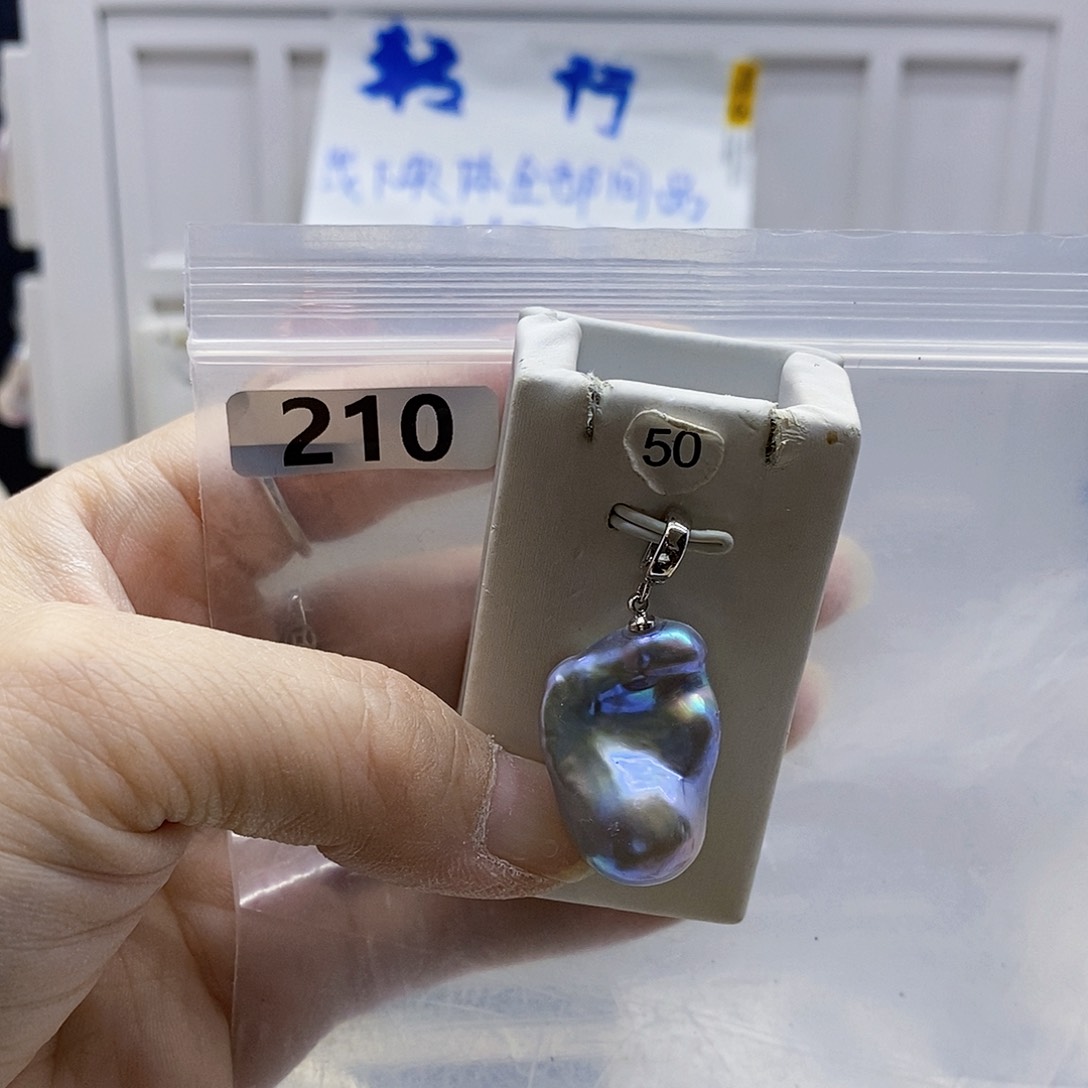 颈饰合金淡水珍珠