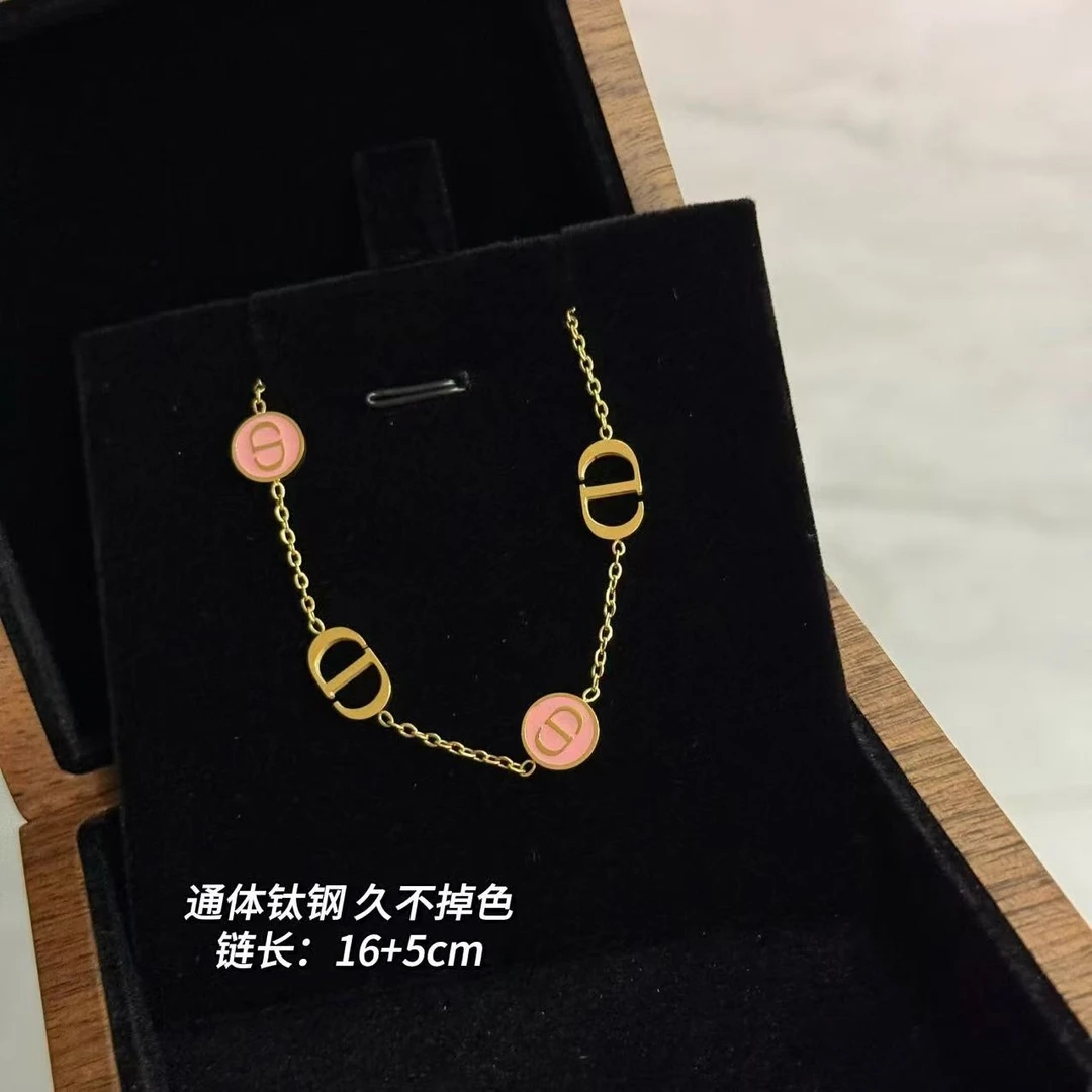 钛钢手链 BIBI【粉色猪鼻】手链SL041