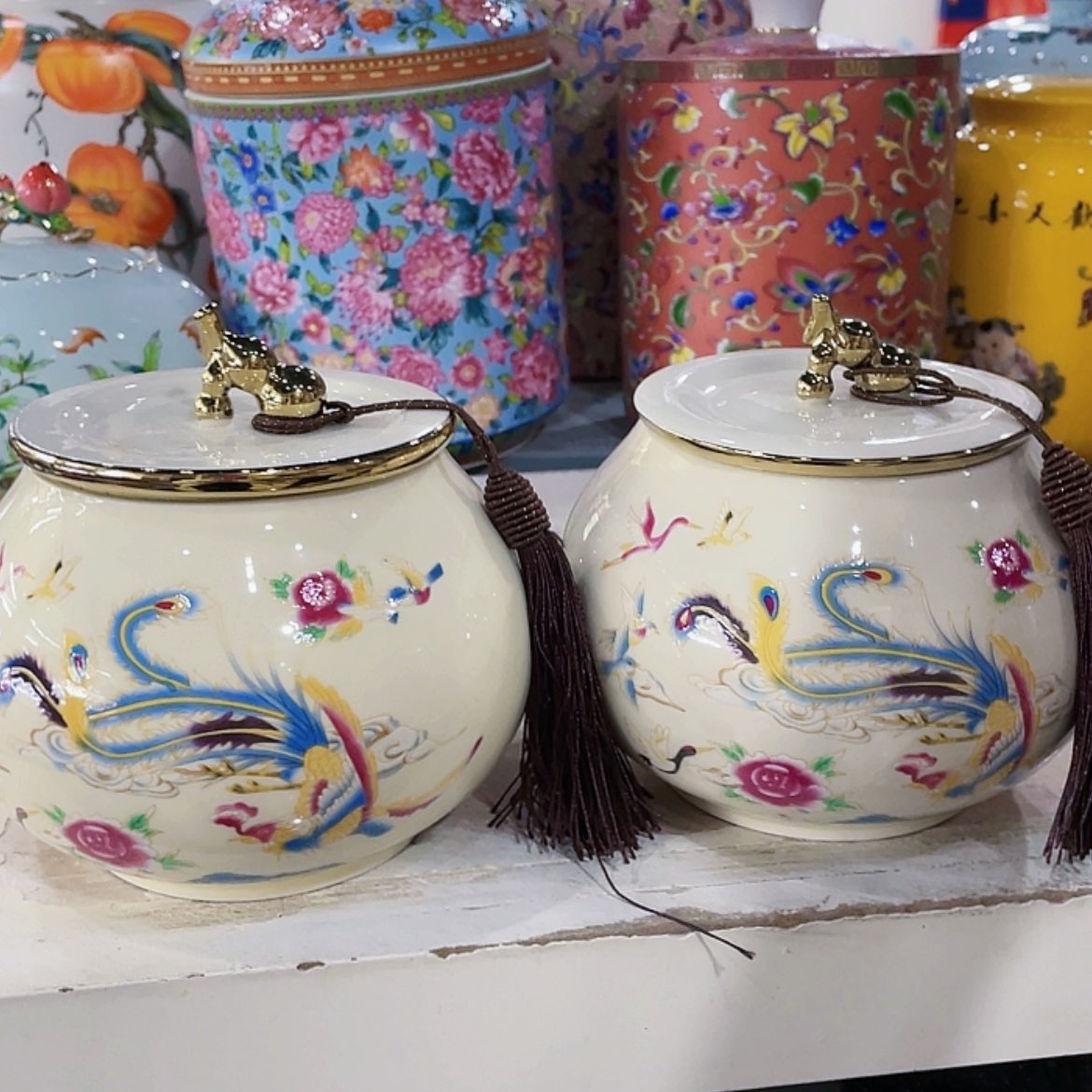 【闪购商品】罐陶瓷茶叶罐密封罐