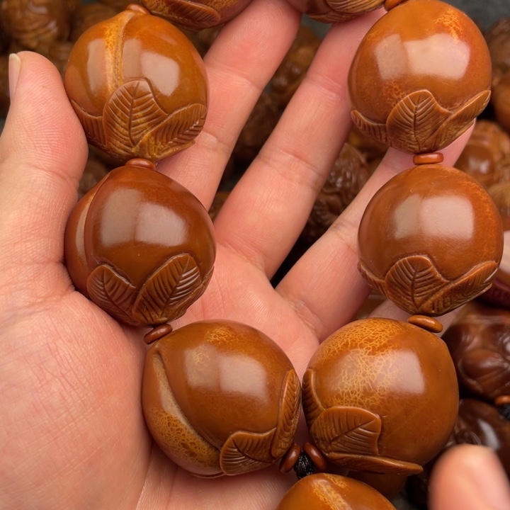 大***毛橄榄核吊坠橄榄核