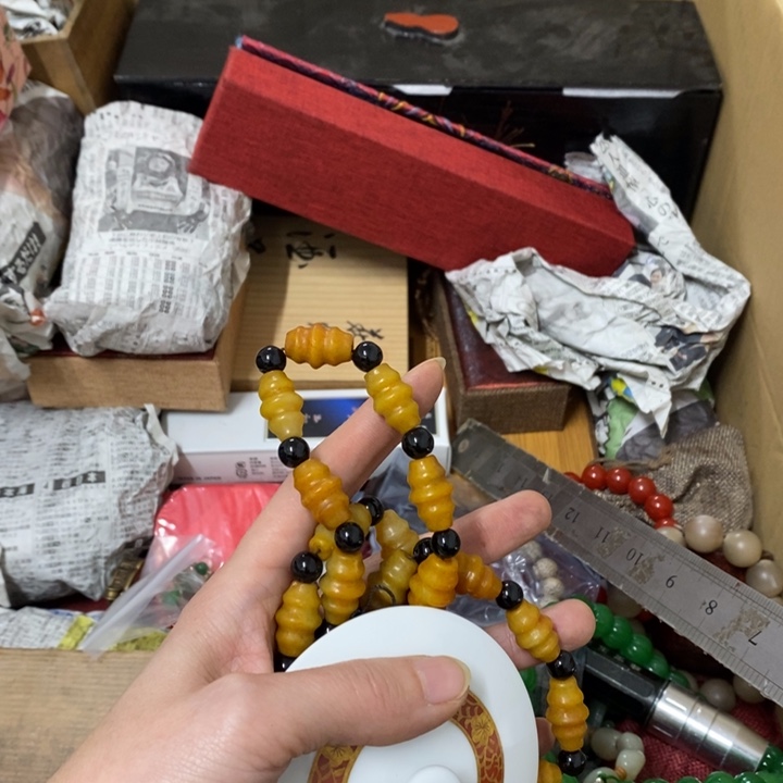 瓷片哈哈中古工艺品一件