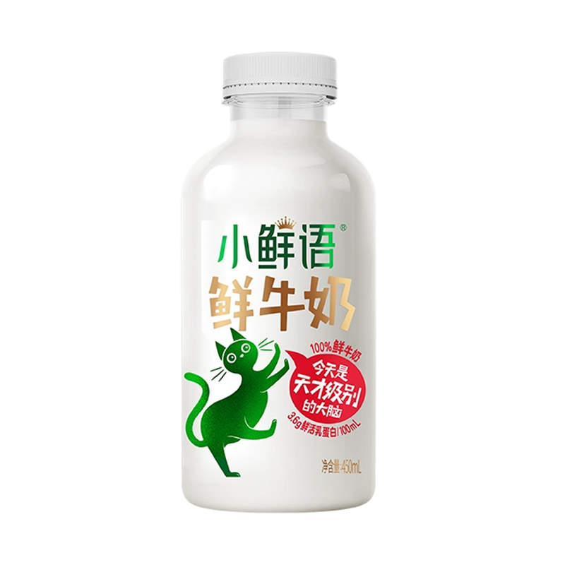 蒙牛每日鲜语3.6蛋白小鲜语鲜牛奶450ml