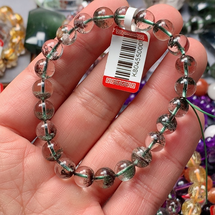 水晶手串未镶嵌天然