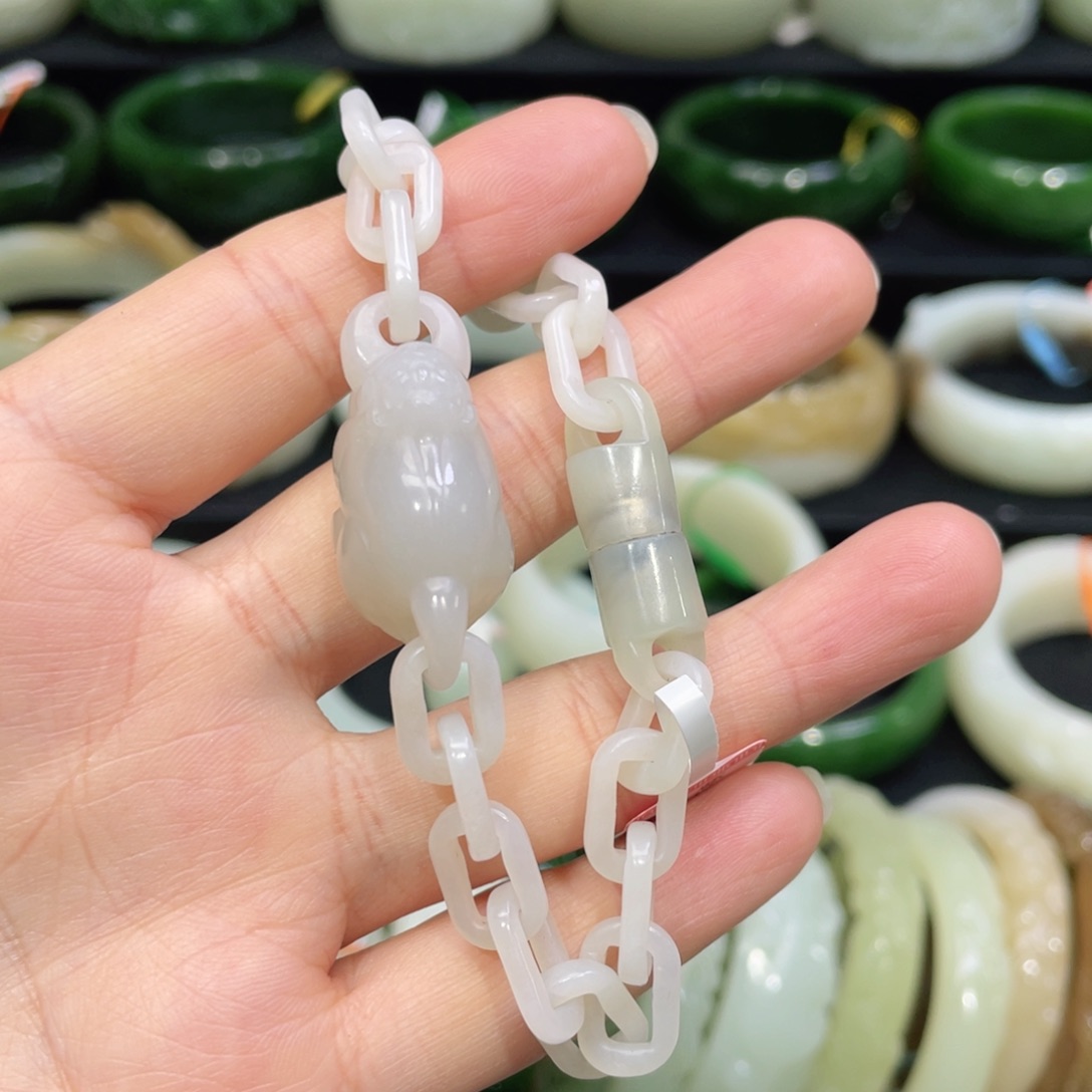 未镶嵌手链和田玉