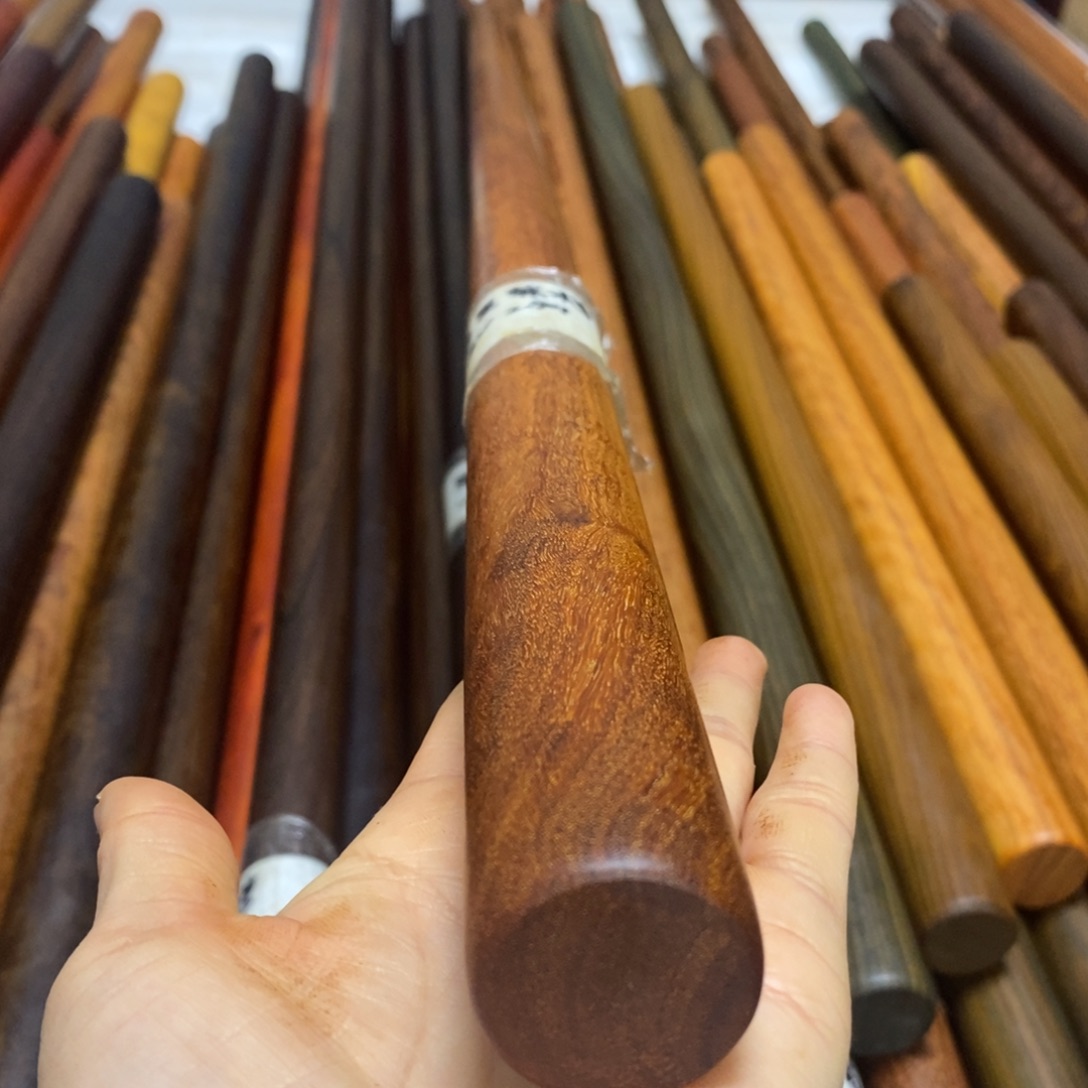 有***忧金星紫檀武术棍健身棍