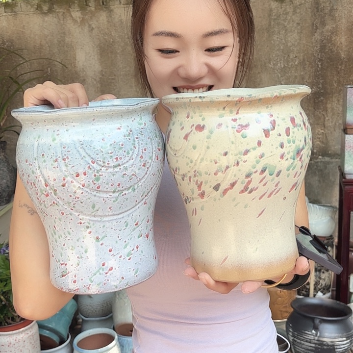 口径18高22两个色田