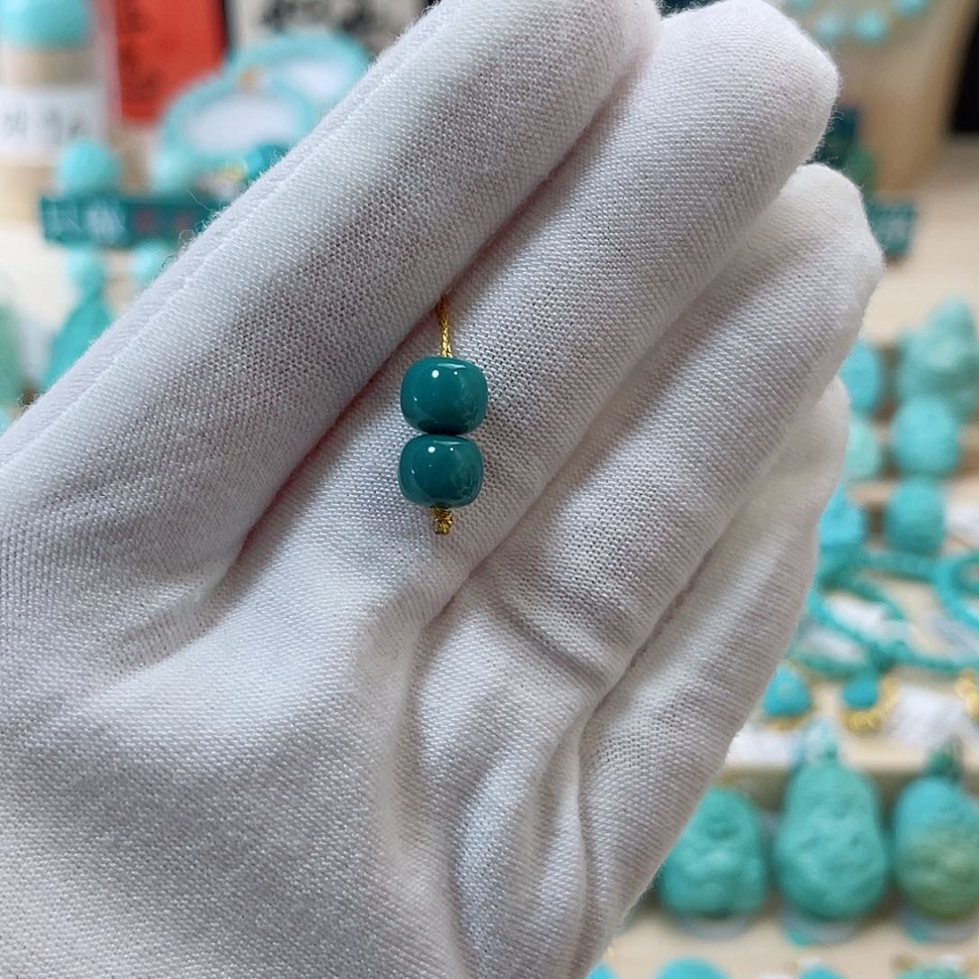 绿松石珠宝奇石未镶嵌