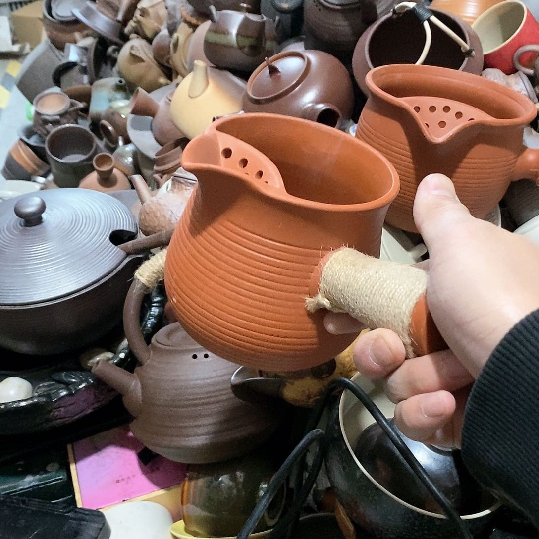 瓷片荷花的一种色彩和颜色一样了……