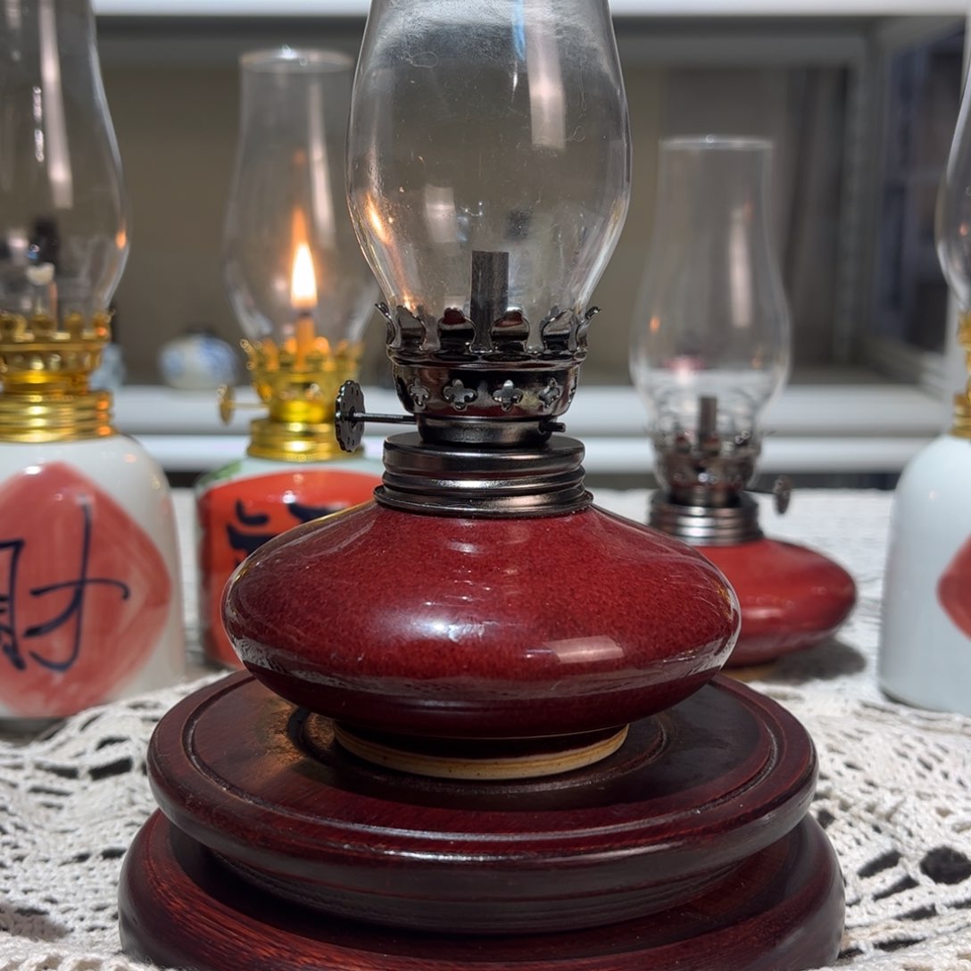 摆件景德镇陶瓷香薰灯