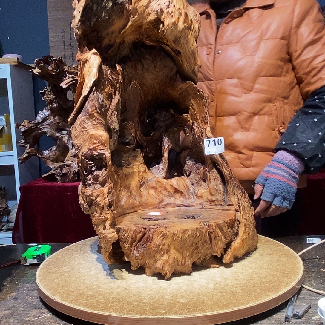 小***比710。红杉根随行根艺