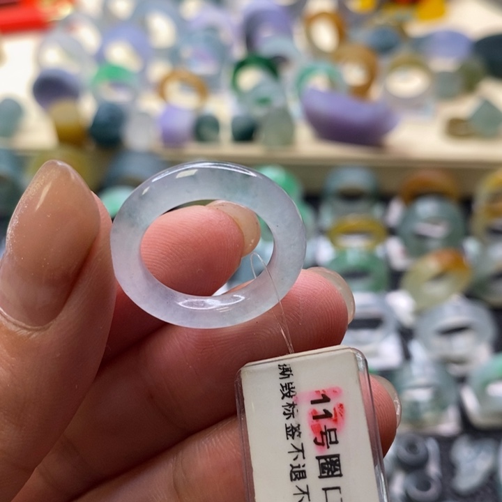 未镶嵌戒指翡翠翡翠