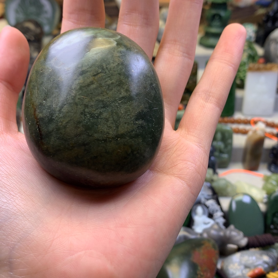 和田玉把件未镶嵌