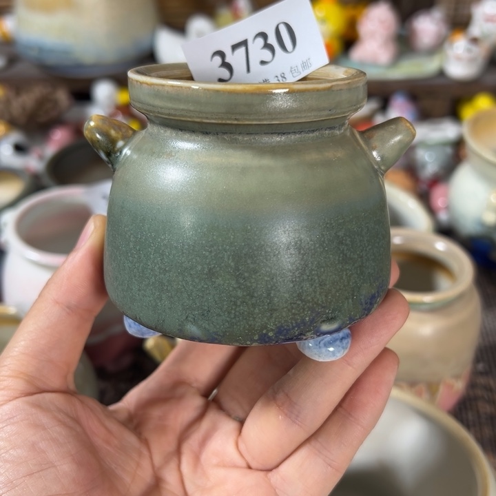 活动价30包邮景德镇手工花盆