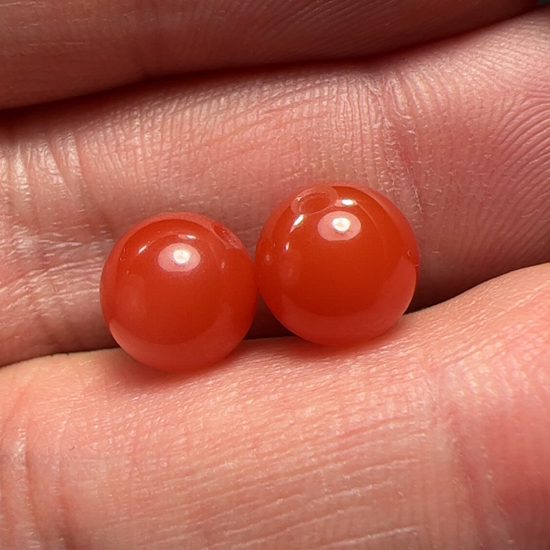 南红玛瑙珠子未镶嵌