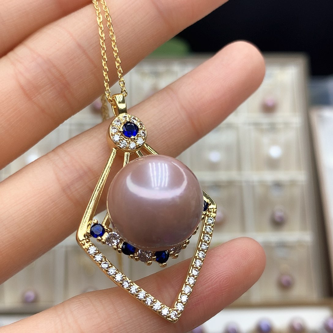 淡水珍珠颈饰合金