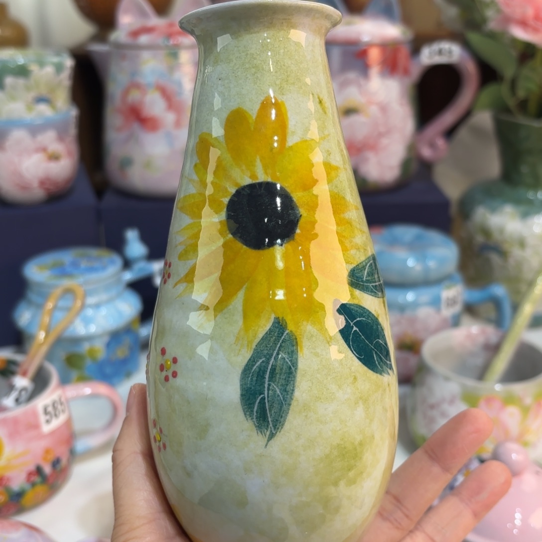 景德镇手绘高温釉下彩陶瓷茶具