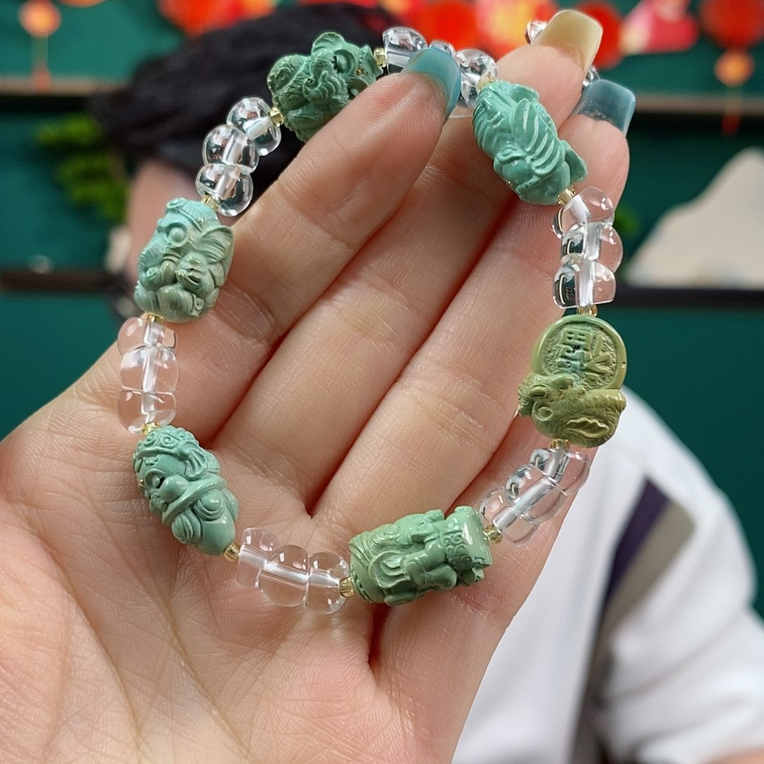 绿松石珠宝奇石未镶嵌