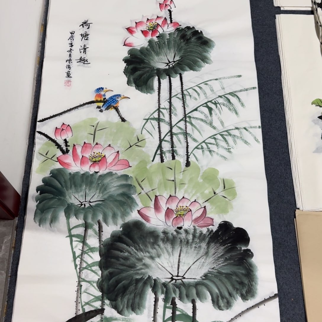 国画晓彤美术馆直播间
