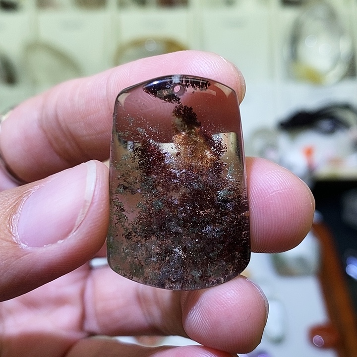 水晶吊坠(不含链)未镶嵌