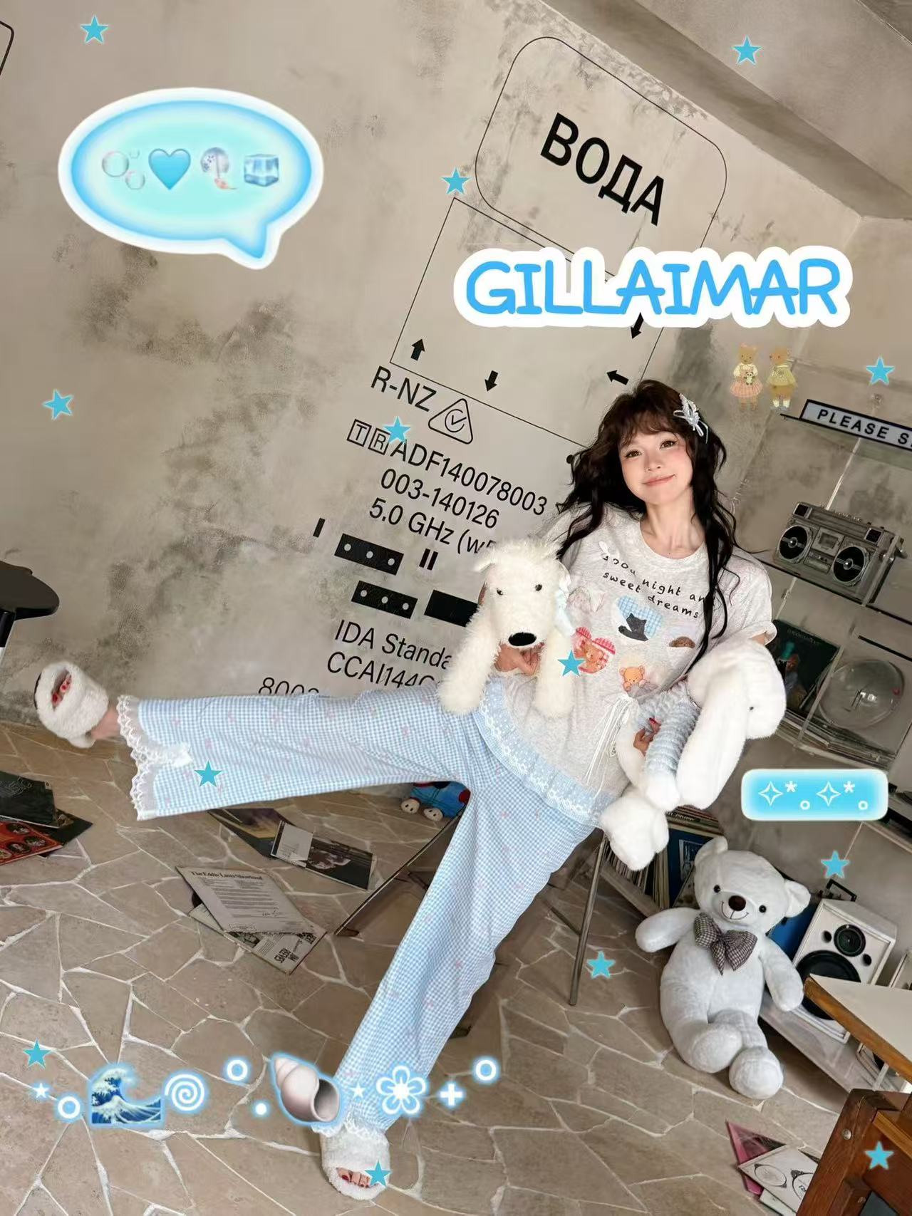 小熊早春半袖长裤新品合集1