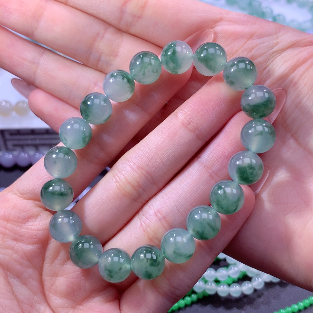 未镶嵌手链翡翠翡翠