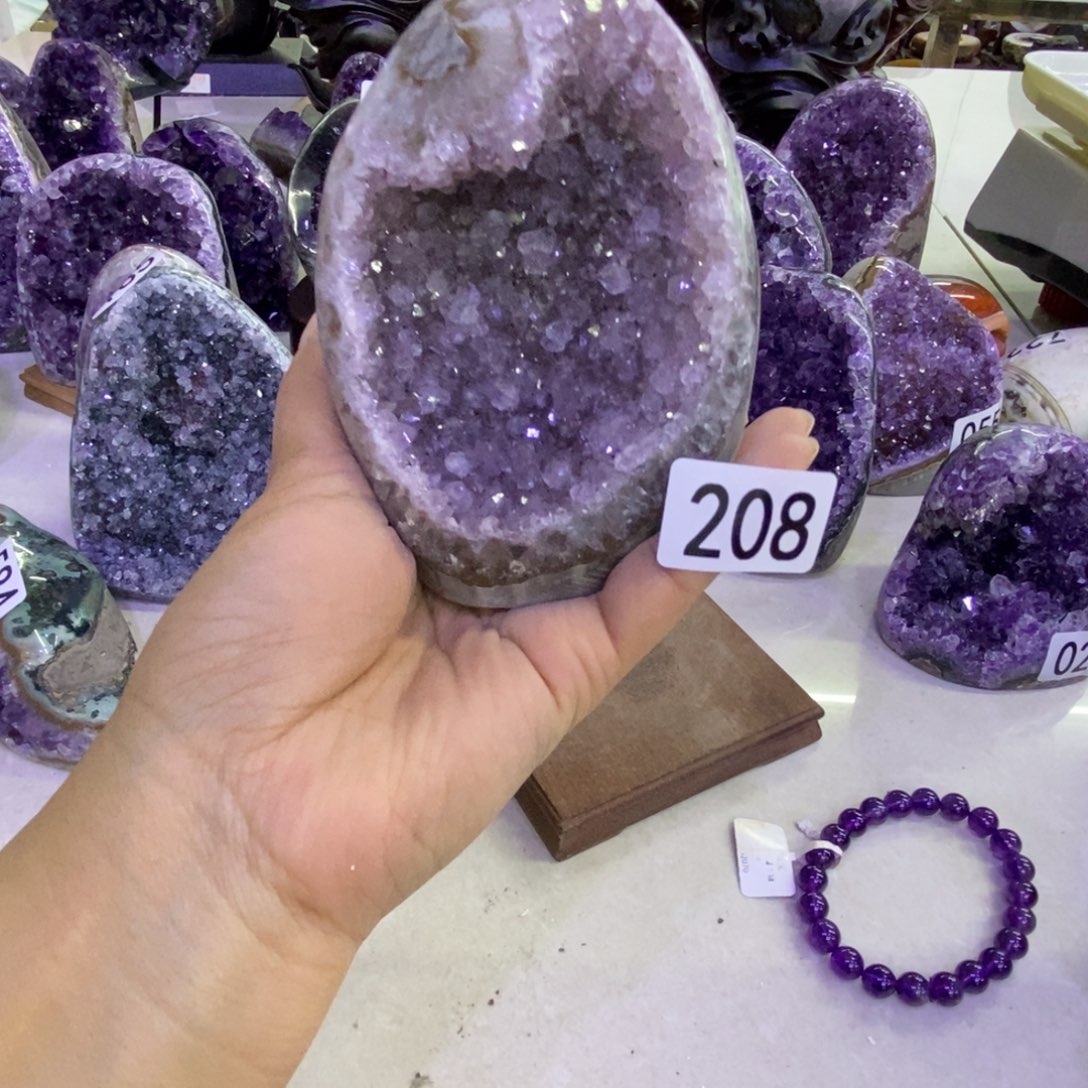 大型摆件（非配饰）未镶嵌紫晶