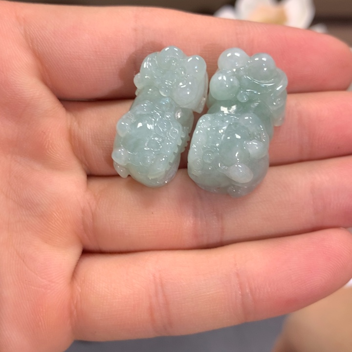 翡翠裸石多样性发货发其一