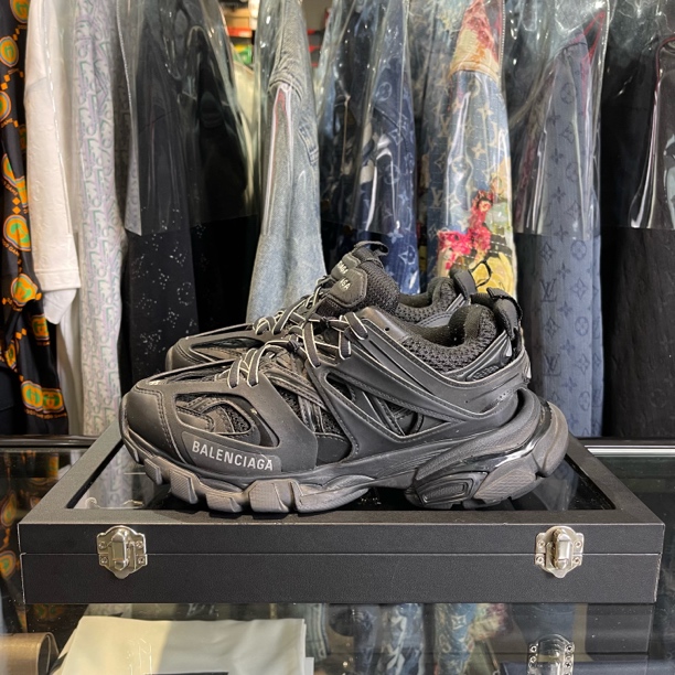 99新 Balenciaga/巴黎世家 track黑老爹鞋/36码/无盒/已鉴定洗护