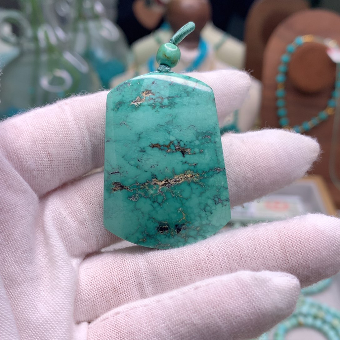 绿松石未镶嵌配饰