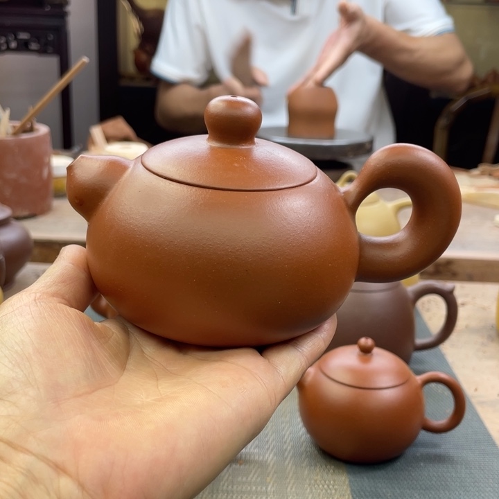 茶壶紫砂刚***✌道洪西施黄龙山原矿