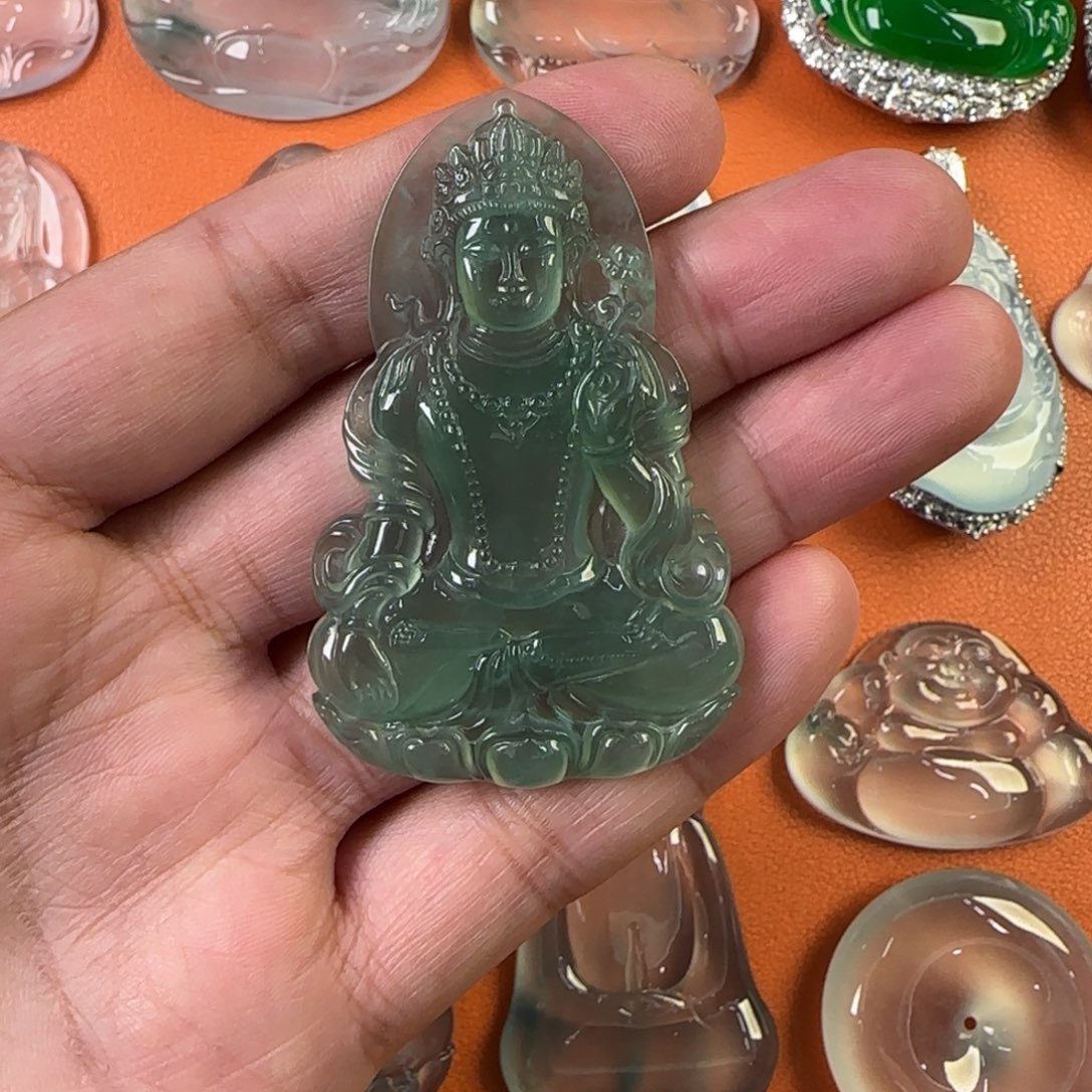 定制翡翠未镶嵌天然