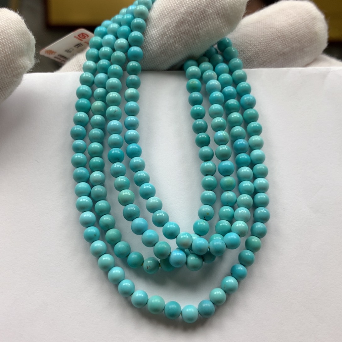 绿松石长链未镶嵌