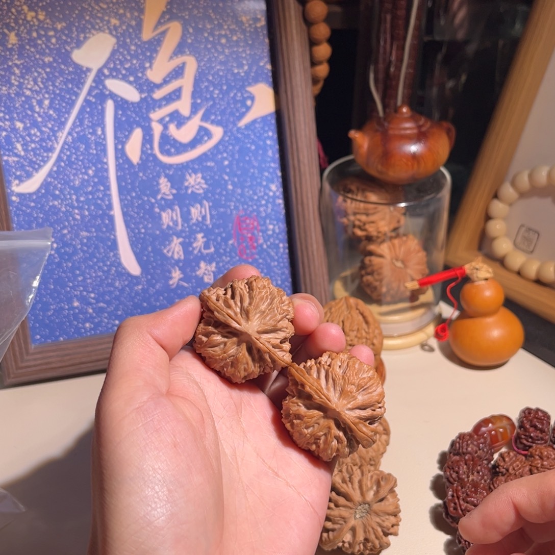 文玩核桃把件39苹果