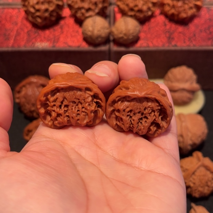 吊坠文玩核桃蛇头聚宝盆