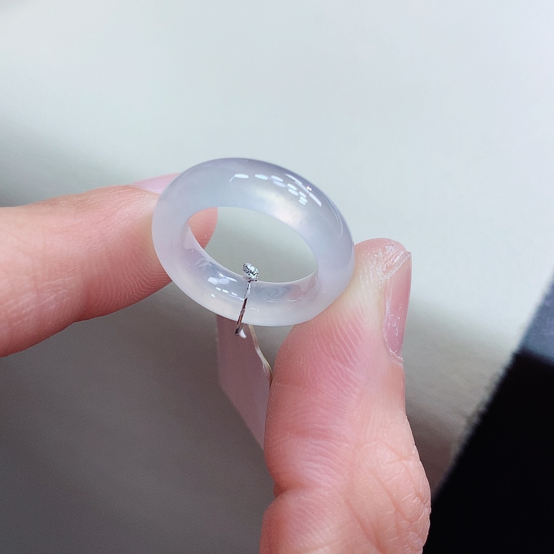 未镶嵌戒指翡翠6号