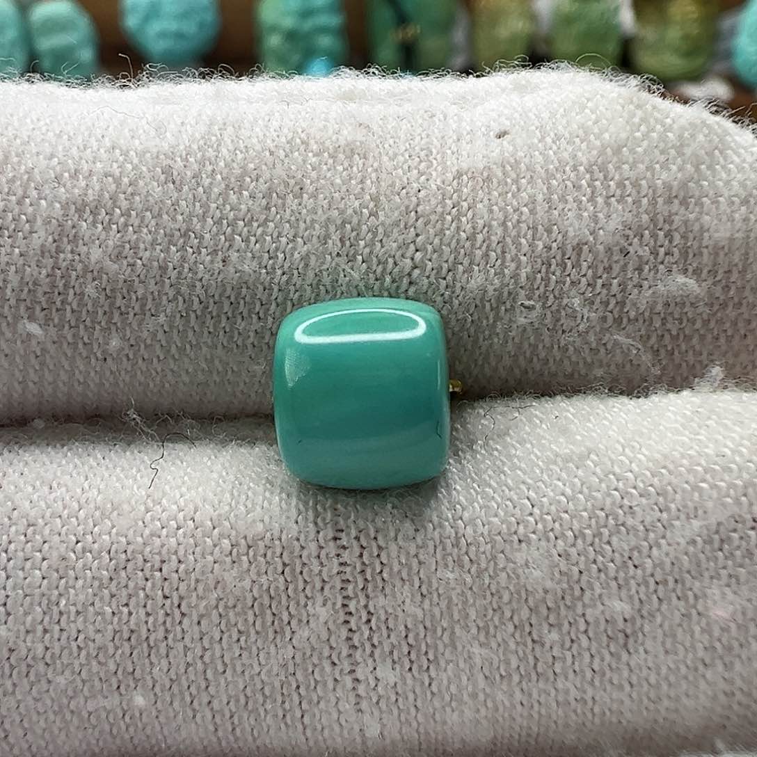 绿松石直切珠 未镶嵌